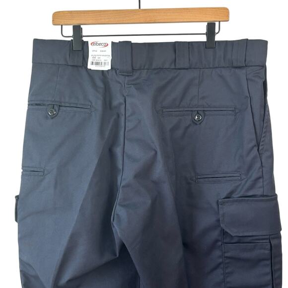 Elbeco Uniform Pants 38 Blue Cargo New Tek 3 Covert Flex Style #E2844R New - Picture 9 of 13